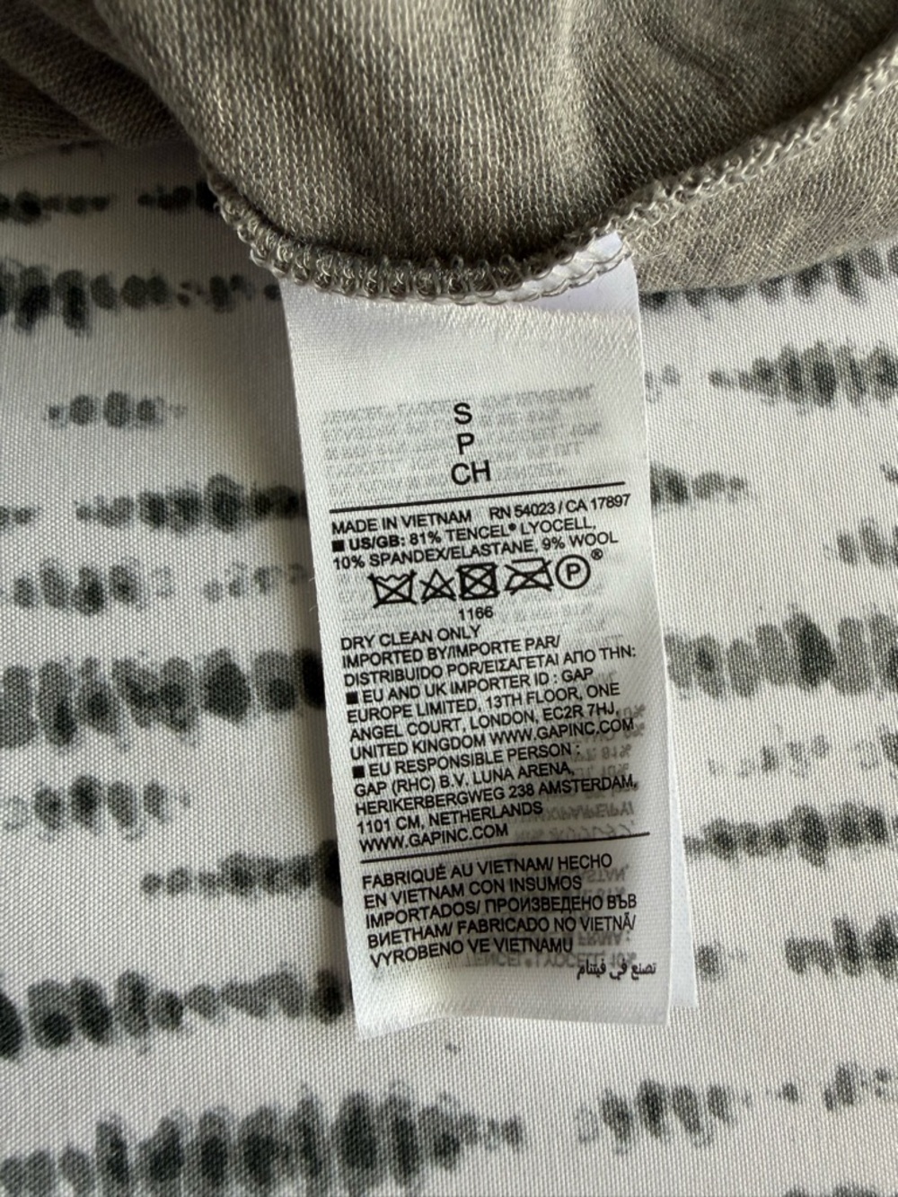 NWT Banana Republic Gray Draped Sleeveless Top - Picture 9 of 10